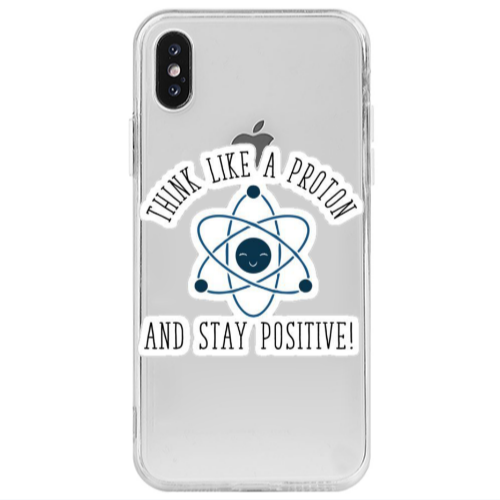Apple iPhone Xs THINK LIKE Transparent Silicone TPU Θήκη
