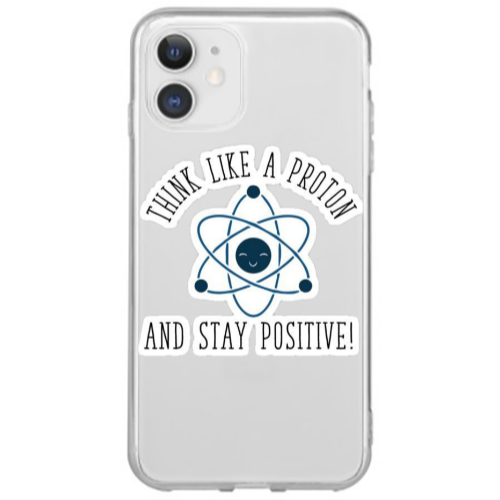 Apple iPhone 12 Mini THINK LIKE Transparent Silicone TPU Θήκη