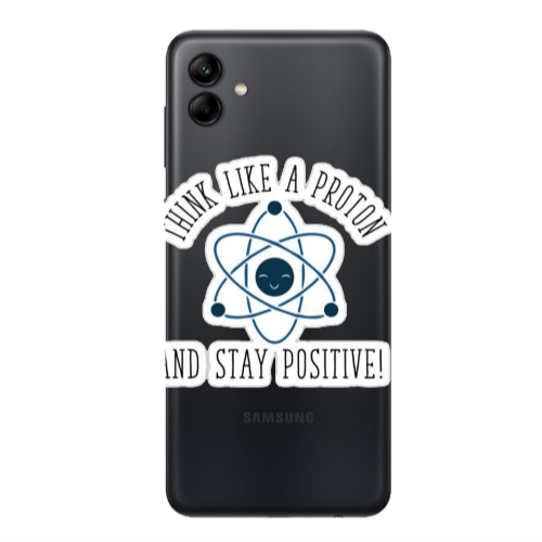 Samsung A04 THINK LIKE Transparent Silicone TPU Θήκη