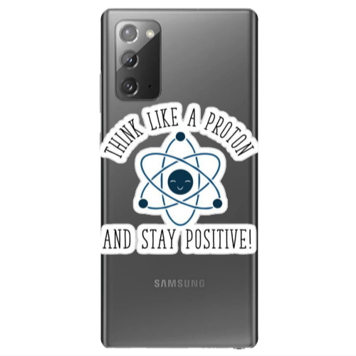 Samsung Note 20 THINK LIKE Transparent Silicone TPU Θήκη