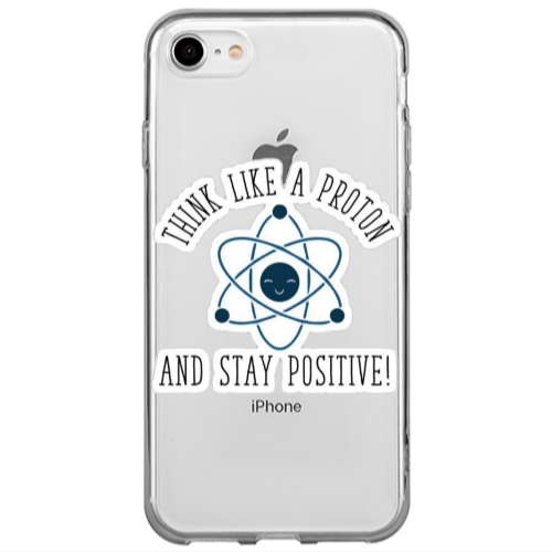 Apple iPhone SE 2020 THINK LIKE Transparent Silicone TPU Θήκη