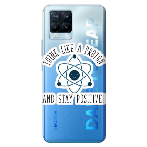 Realme 8 Pro THINK LIKE Transparent Silicone TPU Θήκη