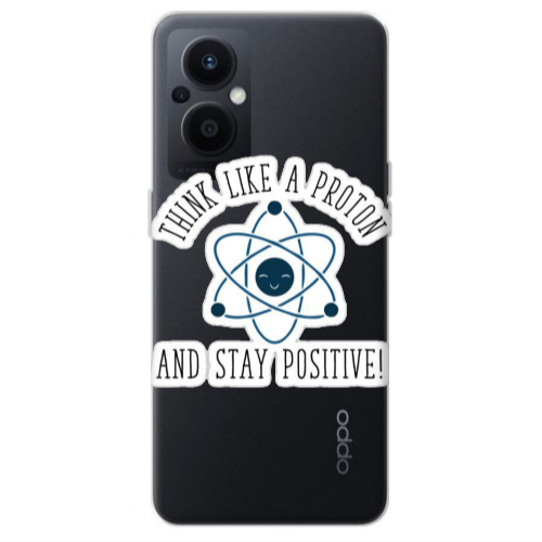 Oppo Reno 7 Lite THINK LIKE Transparent Silicone TPU Θήκη