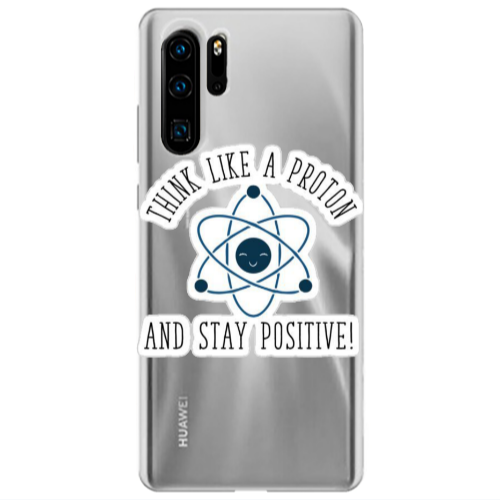 Huawei P30 Pro THINK LIKE Transparent Silicone TPU Θήκη