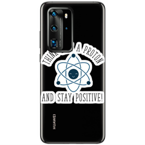 Huawei P40 Pro THINK LIKE Transparent Silicone TPU Θήκη