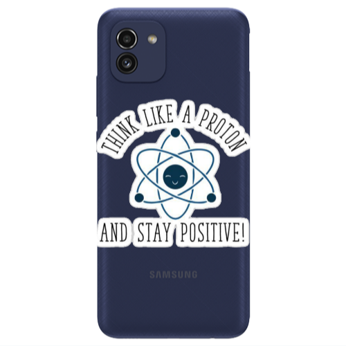Samsung A03 THINK LIKE Transparent Silicone TPU Θήκη