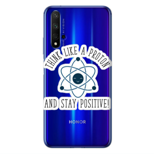 Huawei Nova 5 T THINK LIKE Transparent Silicone TPU Θήκη