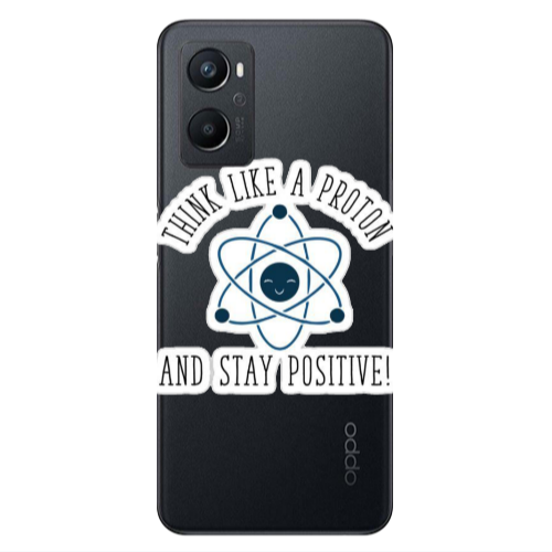 Oppo A 96 THINK LIKE Transparent Silicone TPU Θήκη