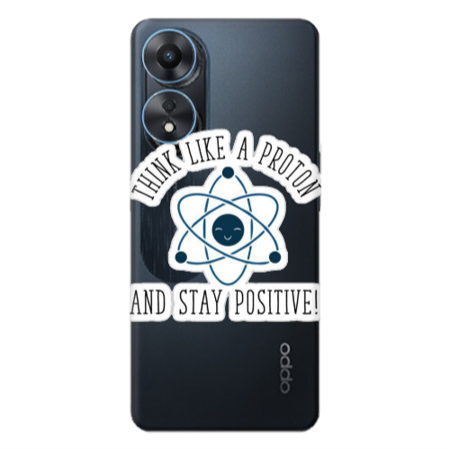 Oppo A 98 THINK LIKE Transparent Silicone TPU Θήκη