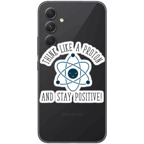 Samsung Galaxy A25 THINK LIKE Transparent Silicone TPU Θήκη