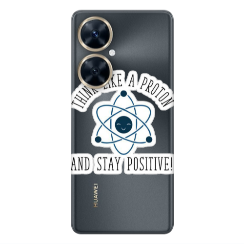 Huawei Nova 11i THINK LIKE Transparent Silicone TPU Θήκη