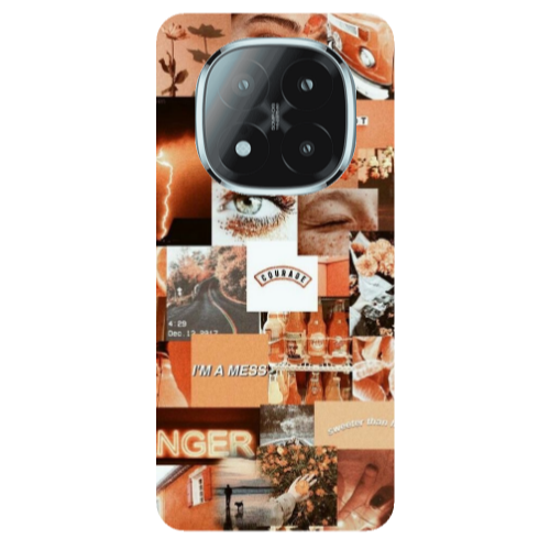 Xiaomi Redmi Note 14 Pro + 5g Courase Transparent Silicone TPU Θήκη