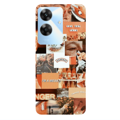 Realme Note 60 Courase Transparent Silicone TPU Θήκη