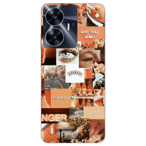 Realme Note 50 Courase Transparent Silicone TPU Θήκη