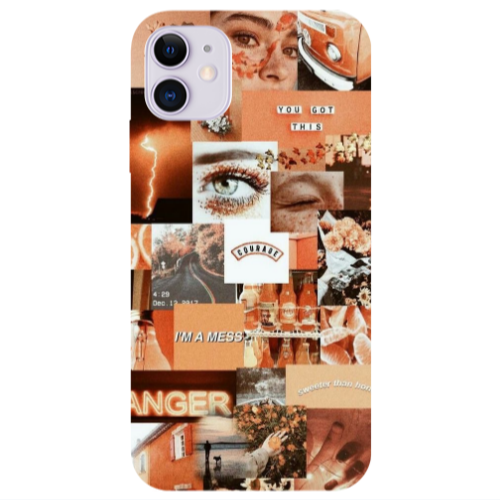 Apple iPhone 11  Courase Transparent Silicone TPU Θήκη