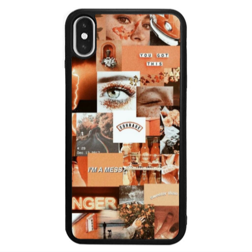 Apple iPhone X Courase Black Glossy Θήκη