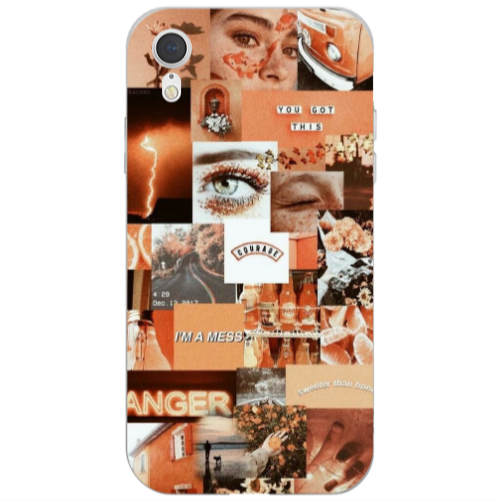 Apple iPhone Xr Courase Transparent Silicone TPU Θήκη