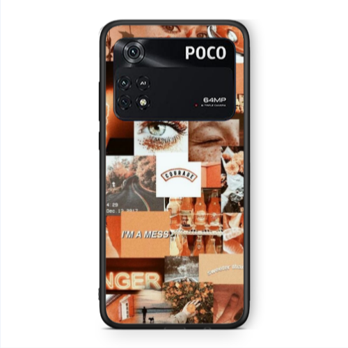 Xiaomi Poco M4 Pro 4G Courase Black Glossy Θήκη
