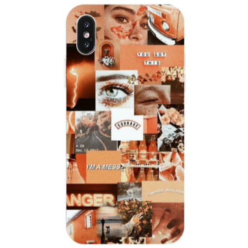 Apple iPhone Xs Courase Transparent Silicone TPU Θήκη
