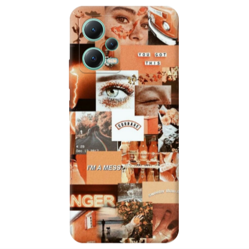 Xiaomi Redmi Note 12 Pro 5G Courase Transparent Silicone TPU Θήκη