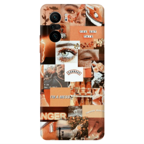 Xiaomi Poco F3 Courase Transparent Silicone TPU Θήκη