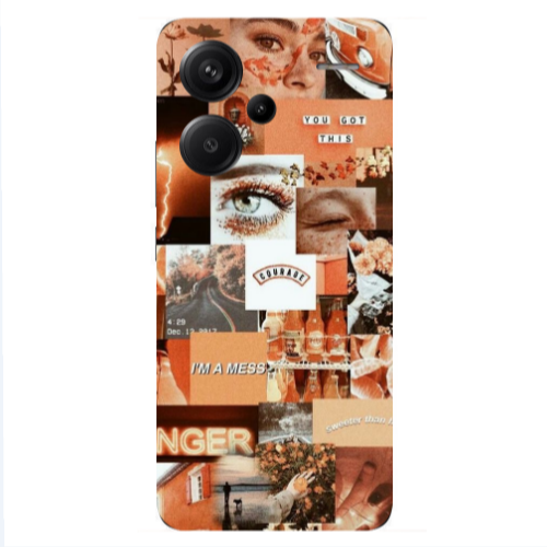 Xiaomi Redmi Note 13 Pro+ 5G  Courase Transparent Silicone TPU Θήκη