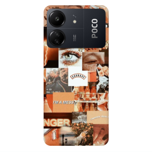 Xiaomi Poco C65 Courase Transparent Silicone TPU Θήκη
