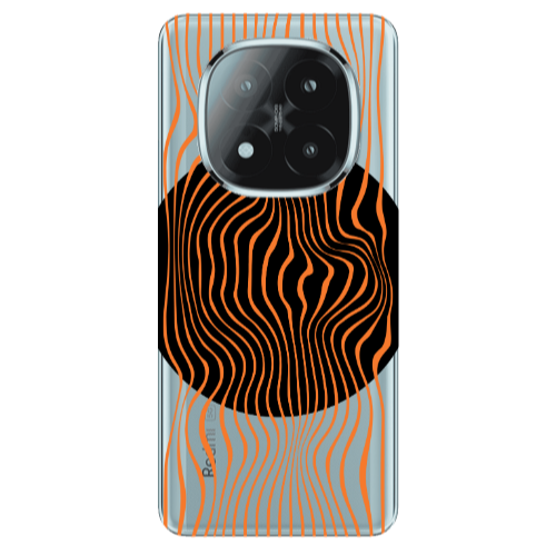 Xiaomi Redmi Note 14 Pro + 5g Trapezoidal lines Transparent Silicone TPU Θήκη