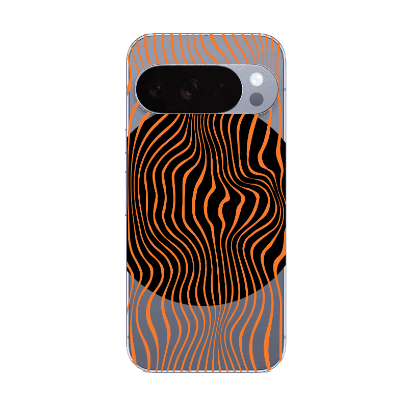 Google Pixel 10 Pro XL Trapezoidal lines Transparent Silicone TPU Θήκη