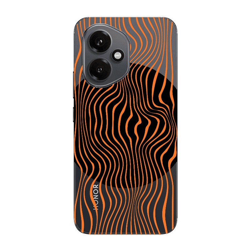 Honor Magic 400 Trapezoidal lines Transparent Silicone TPU Θήκη