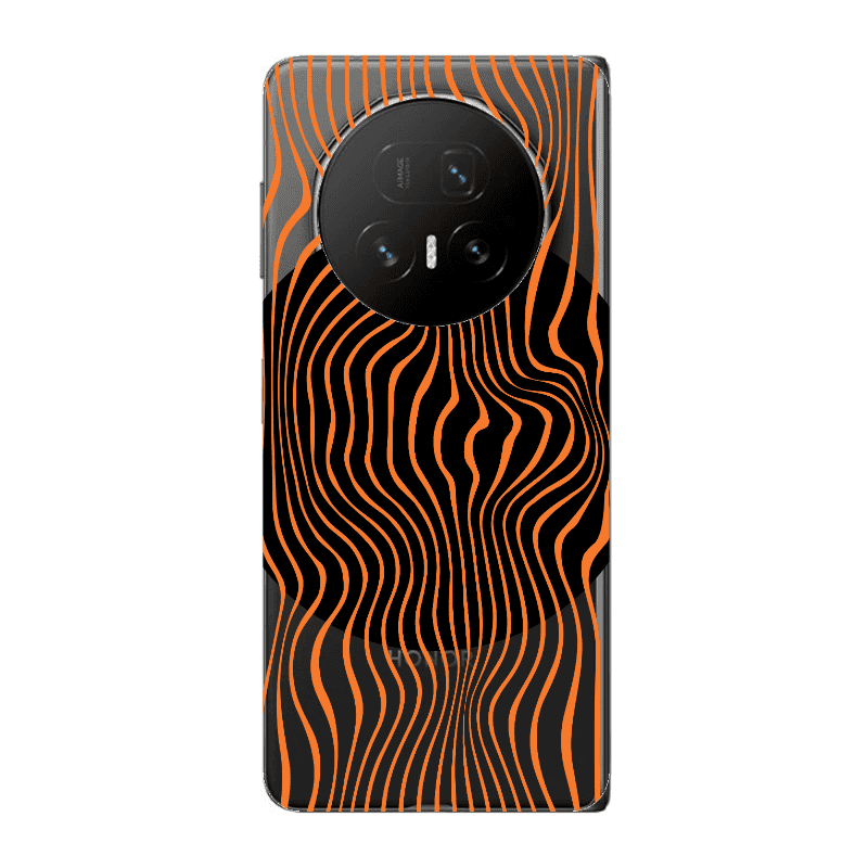 Honor Magic V5 Trapezoidal lines Transparent Silicone TPU Θήκη