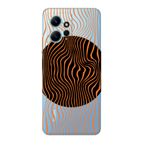 Xiaomi Redmi Note 12 4G Trapezoidal lines Transparent Silicone TPU Θήκη