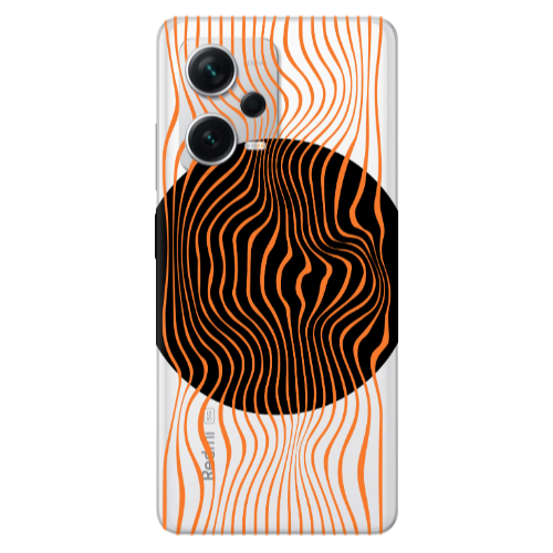 Xiaomi Redmi Note 12 5G Trapezoidal lines Transparent Silicone TPU Θήκη