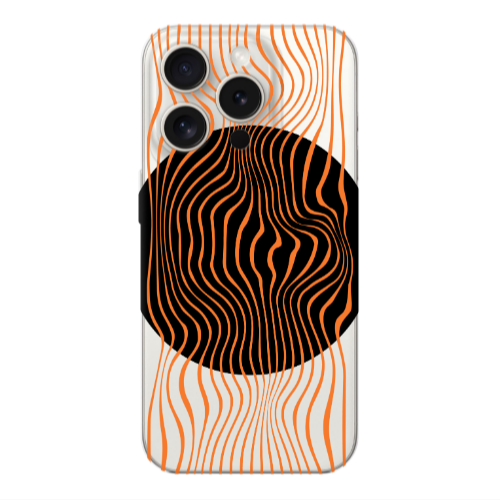 Apple iPhone 15 Pro Max Trapezoidal lines Transparent Silicone TPU Θήκη