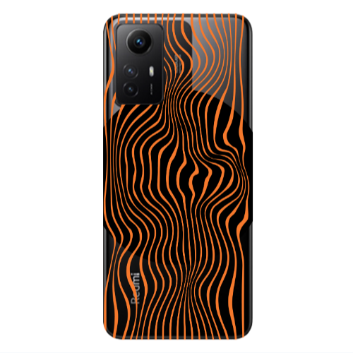 Xiaomi Redmi Note 12s Trapezoidal lines Transparent Silicone TPU Θήκη