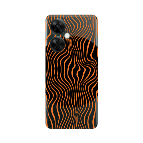 Oneplus Nord CE 3 Lite 5G Trapezoidal lines Transparent Silicone TPU Θήκη