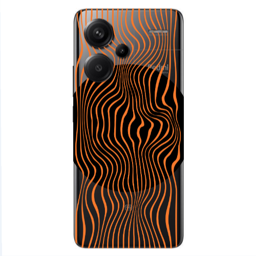 Xiaomi Redmi Note 13 Pro+ 5G  Trapezoidal lines Transparent Silicone TPU Θήκη
