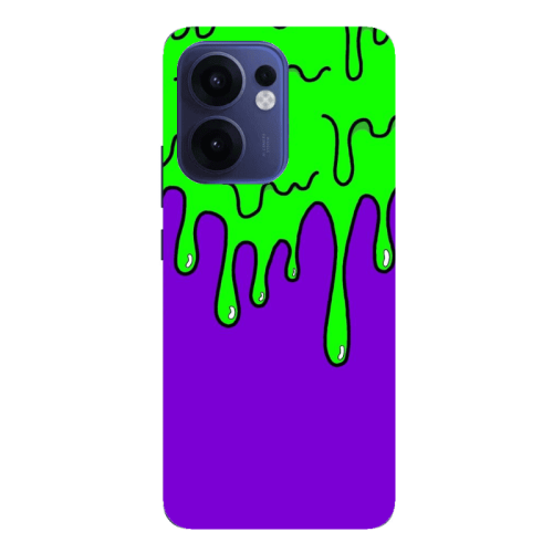 Oppo Reno13 FS Running paint Transparent Silicone TPU Θήκη