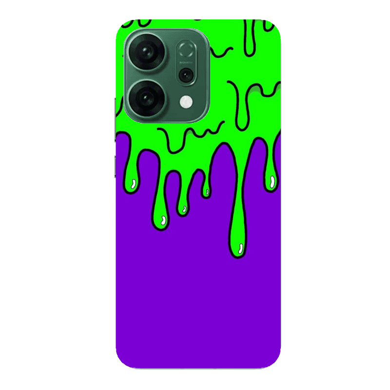 Oppo RENO 14 Running paint Transparent Silicone TPU Θήκη