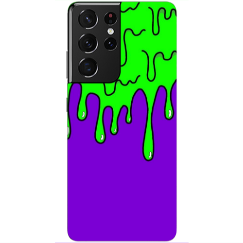 Samsung S21 Ultra Running paint Transparent Silicone TPU Θήκη