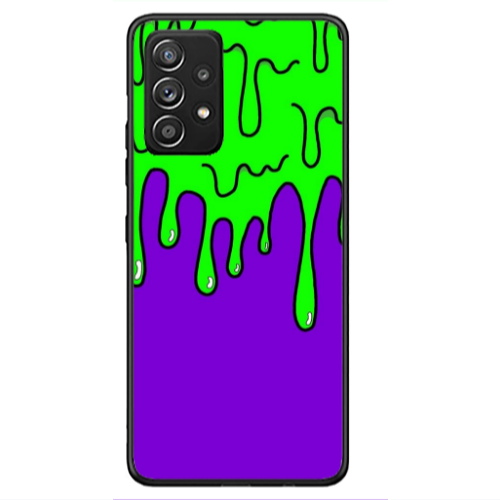 Samsung A53 Running paint Black Glossy Θήκη