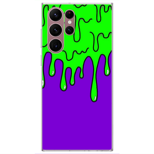 Samsung S22 Ultra Running paint Transparent Silicone TPU Θήκη