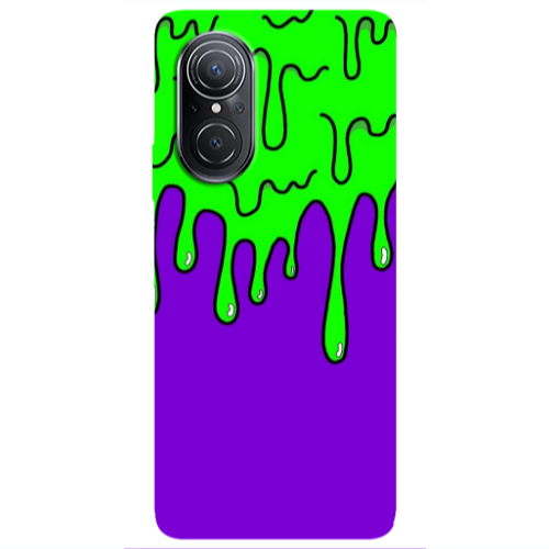 Huawei Nova 9 SE Running paint Transparent Silicone TPU Θήκη