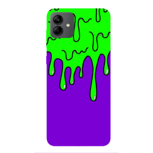 Samsung A04 Running paint Transparent Silicone TPU Θήκη