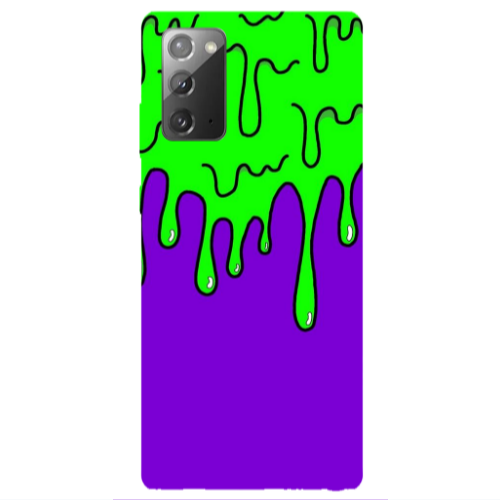 Samsung Note 20 Running paint Transparent Silicone TPU Θήκη