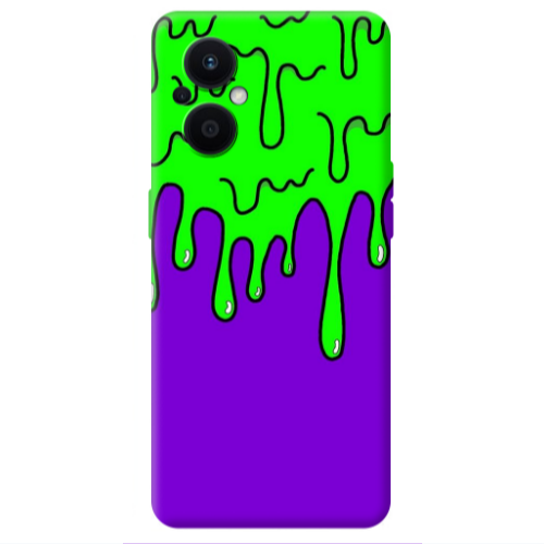 Oppo Reno 7 Lite Running paint Transparent Silicone TPU Θήκη