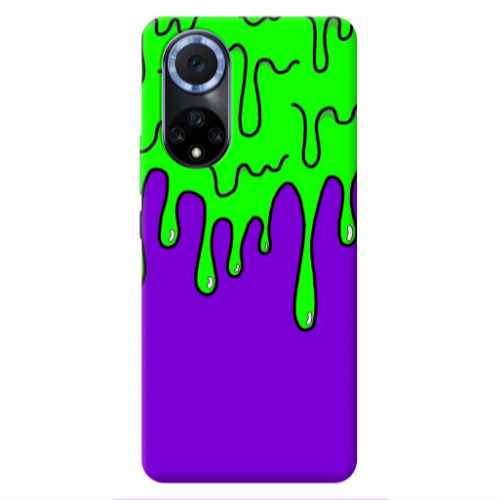 Huawei Nova 9 Running paint Transparent Silicone TPU Θήκη