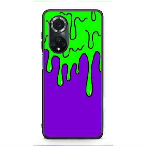 Huawei Nova 9 Running paint Black Glossy Θήκη