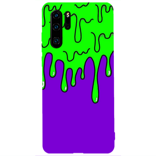 Huawei P30 Pro Running paint Transparent Silicone TPU Θήκη