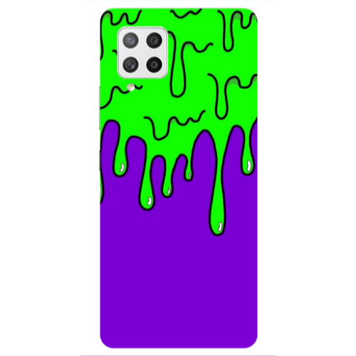 Samsung A42 5G Running paint Transparent Silicone TPU Θήκη